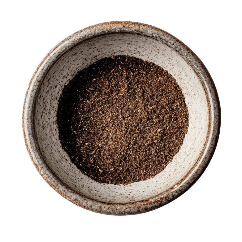 Ground coffee